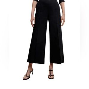 Club Monaco Black Wide-Leg Culottes NWOT